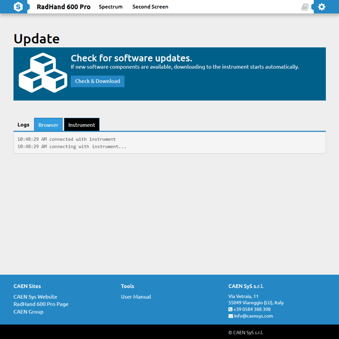 Online software updates